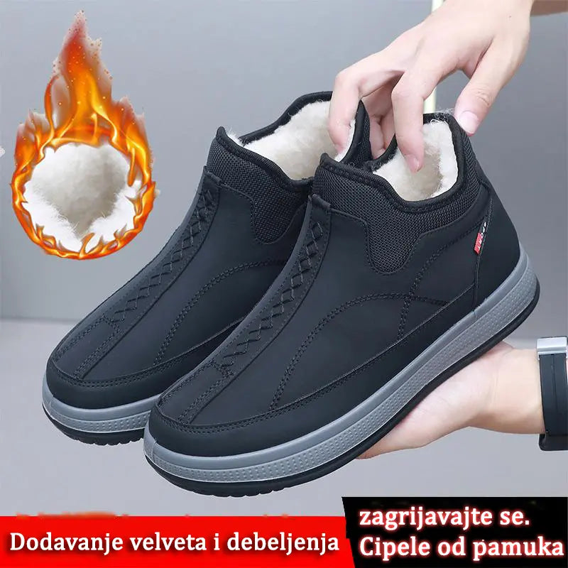 🔥【Velikosti 38–44】Nové pánské zimní sněhule – hřejivá vlněná podšívka.