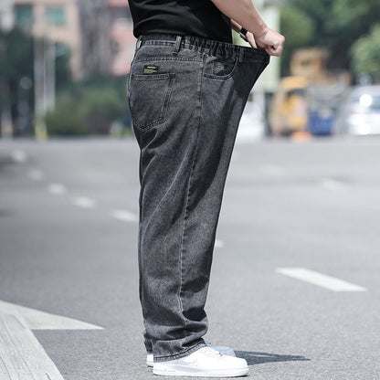 🤸‍♂️👖【45–150 kg】🌌Novi model 2025: muške traperice velikih veličina, širokog kroja, rastezljive i udobne