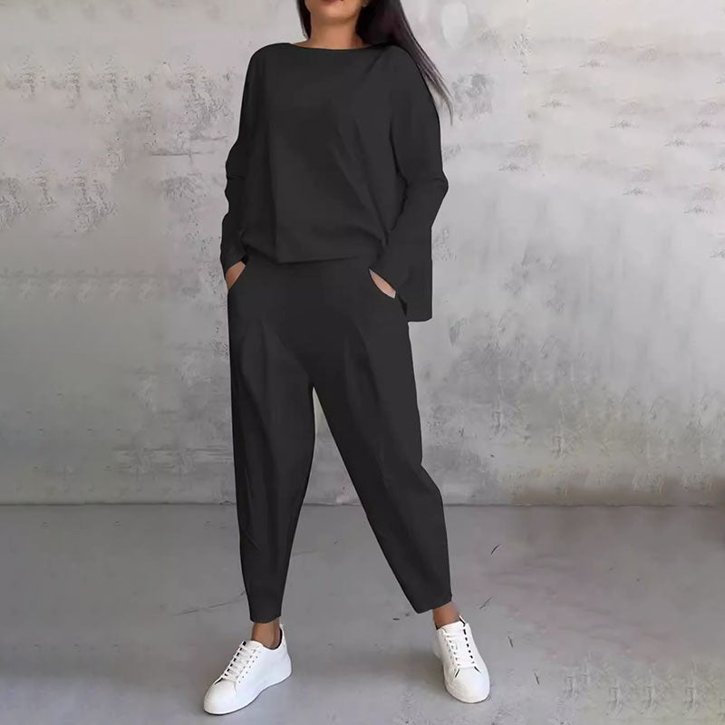 💖✨【S-5XL】Novi jednostavni pamučni ženski komplet odijela