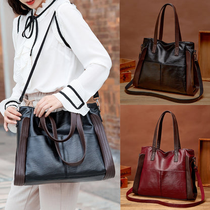 👜 Nova ženska retro torba visoke kvalitete 2025, veliki kapacitet, mekana koža, torba za rame ✨