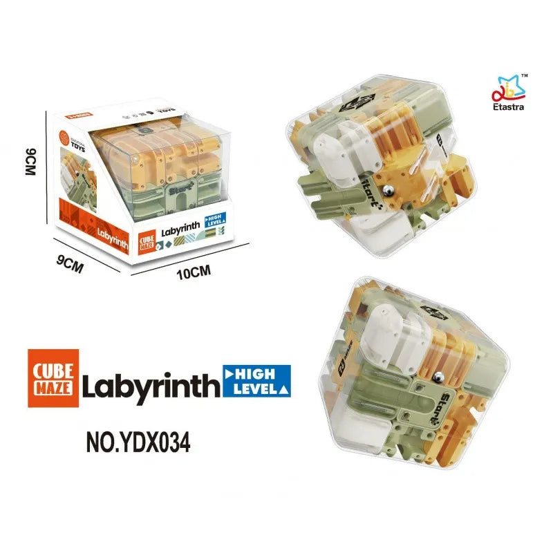 🧒 Superventas 🏆 Laberinto con bola rodante, Cubo de Rubik 3x3, Duelo, Juguete de pensamiento lógico