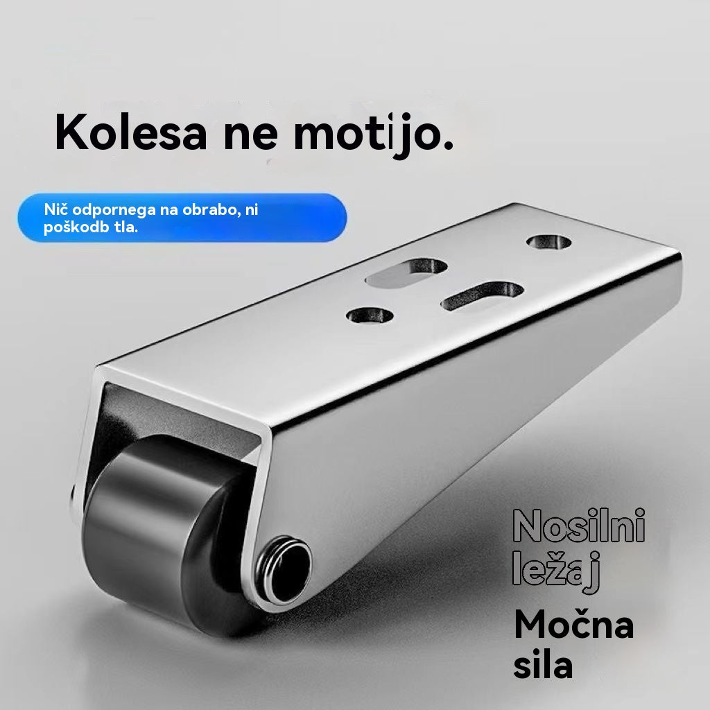 【8 koles + 32 vijakov】🚪 Nosilec za drsna vrata na kolesih – tih, nastavljiv, enostaven za namestitev 🔧