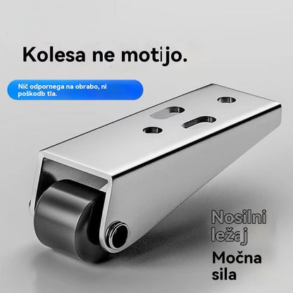 【8 koles + 32 vijakov】🚪 Nosilec za drsna vrata na kolesih – tih, nastavljiv, enostaven za namestitev 🔧