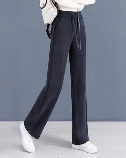 ⏳Ostatni dzień promocji -50% 😍【M-3XL】Wysokiej jakości modne, luźne spodnie z wysokim stanem – wyszczuplające i wygodne