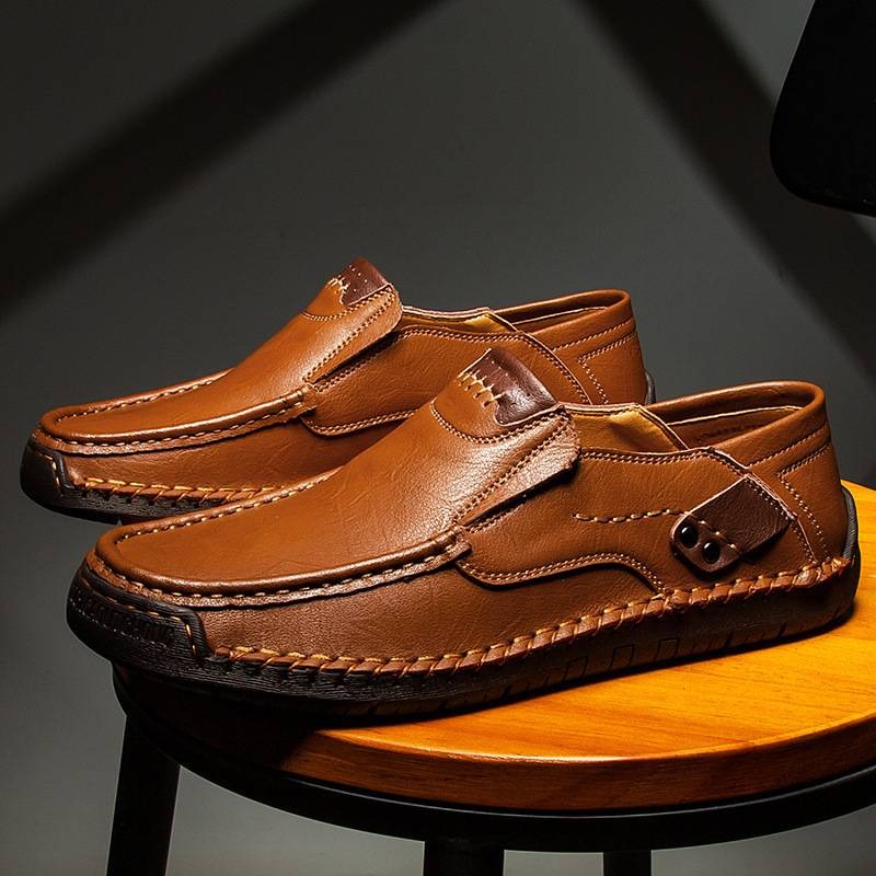 👞⏳ Ostatni dzień -50%🔥【38-48】Ręcznie robione mokasyny ze skóry naturalnej ✅️Płatność przy odbiorze