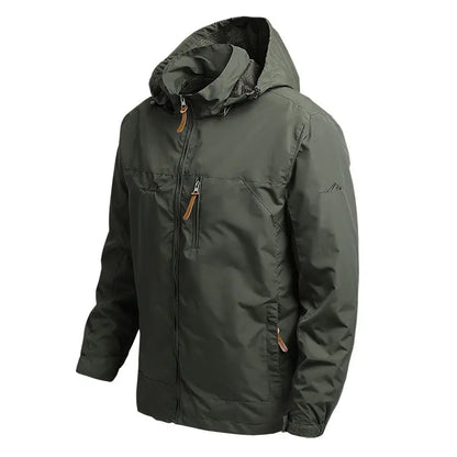 🔥【L–5XL】Nagy méretű, kapucnis casual kültéri kabát – Kényelmes és strapabíró
