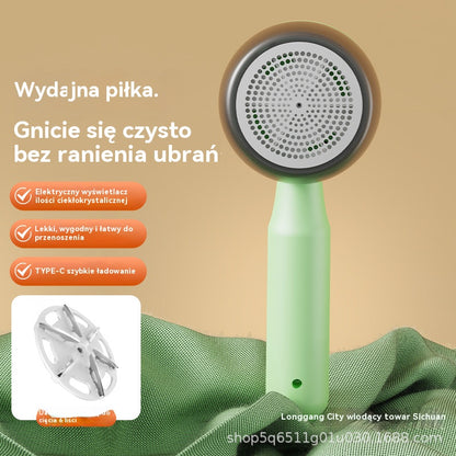 🧶 Przenośna elektryczna wielofunkcyjna golarka do tkanin – profesjonalna do odświeżania dzianin, wełny i bawełnianych ubrań 👕🧥