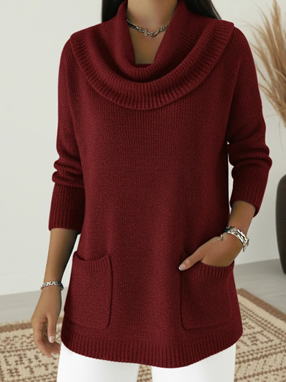 🔥【S-5XL】Nueva camiseta de punto para mujer, de moda y muy cómoda para combinar