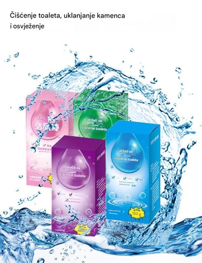 🚽🌟【Kupite 3, dobijte 3 besplatno】【Poseban paket】Automatski štapić za čišćenje WC školjke, alat za dezodoriranje