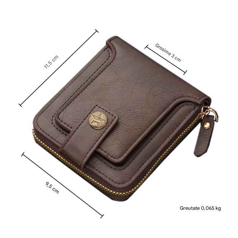 🔥 Novi muški retro multifunkcionalni novčanik, velikog kapaciteta, više utora za kartice