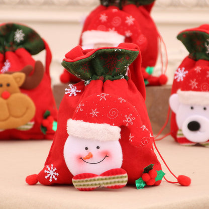 🎁🔔【Kupite 2, dobijte 2 besplatno】🦌🎅🏼Slatki uzorak božićne darovne vrećice Djeda Božićnjaka