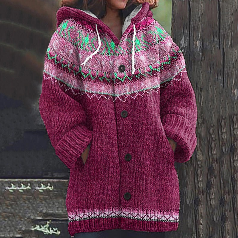 🥰【S-5XL】Nueva chaqueta de punto retro y cómoda para mujer otoño/invierno 🔥