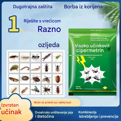 🦟【20 vrećica】❤️Posebno dizajnirano za ubijanje komaraca i muha na farmama, jedno pakiranje ubija buhe/skakavce/žohare/muhe/komarce!