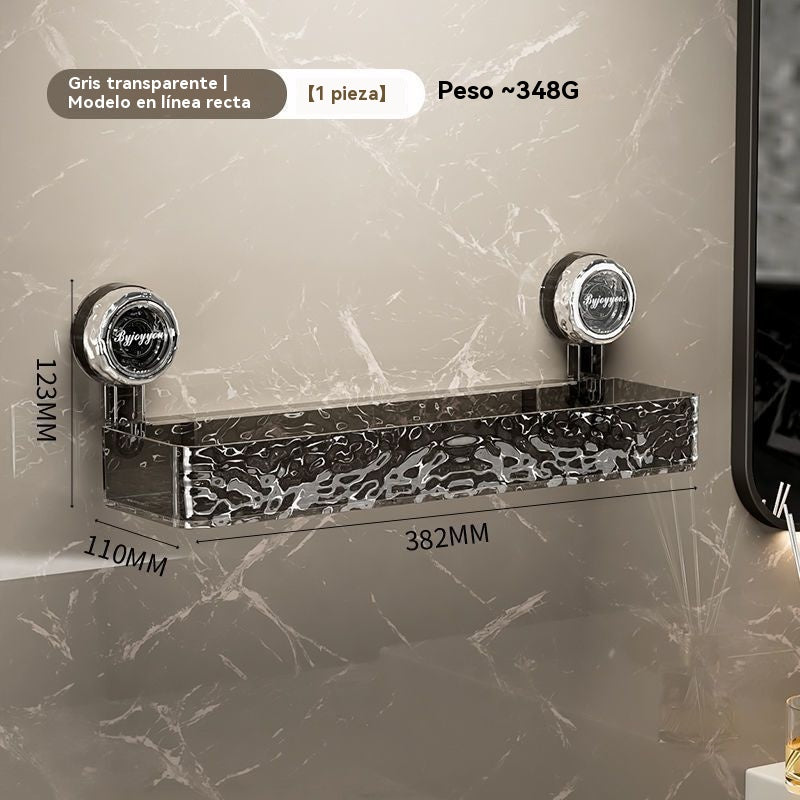 🧺Αγοράστε ένα και πάρτε ένα δωρεάν🔥 Βάση αποθήκευσης με βεντούζα χωρίς τρυπήματα, κομψή κυματιστή βάση αποστράγγισης, κατάλληλη για κουζίνα και μπάνιο