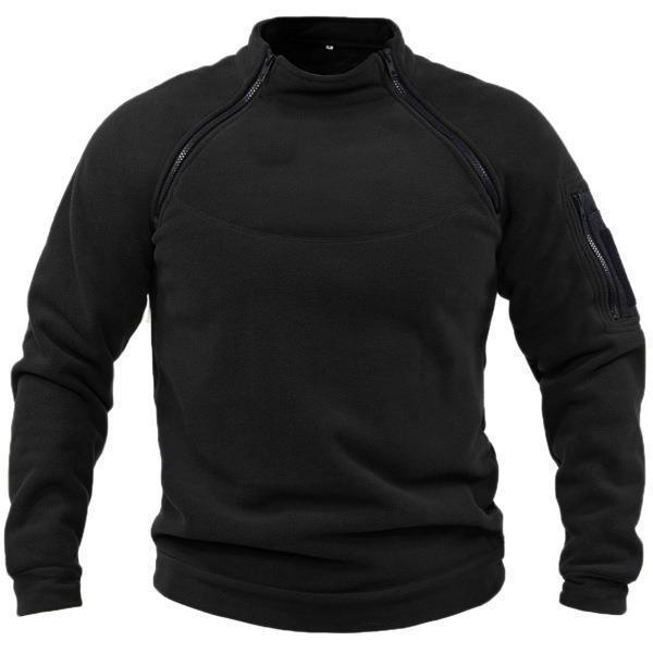 🔥【S-4XL】Ανδρικό φούτερ με όρθιο γιακά για φθινόπωρο και χειμώνα, ζεστό και άνετο, εύκολο στο καθημερινό ντύσιμο.