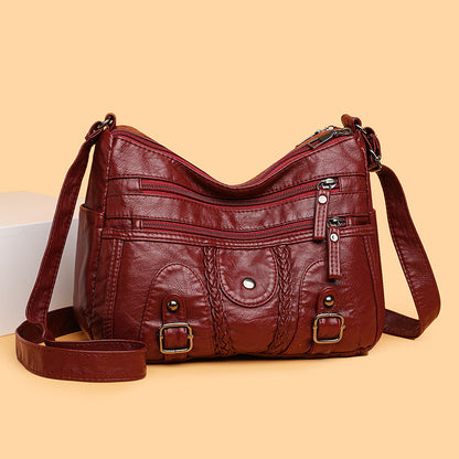 👜【Último día: 50% de descuento】⏳ Nuevo bolso multibolsillos para mujer 2025, de gran capacidad, se puede llevar en un hombro o cruzado.