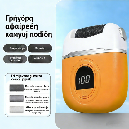 🦶🛁  Νέα ηλεκτρική λίμα για τα πόδια, αφαιρεί κάλους και νεκρό δέρμα, για υγρή και στεγνή χρήση