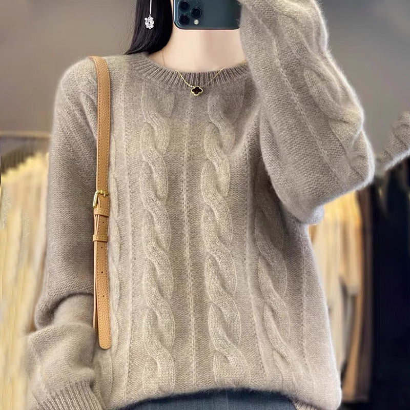 🔥✨【S-3XL】 Νέα γυναικεία πουλόβερ φθινοπώρου-χειμώνα, μαλακό και άνετο, δεν τσούζει