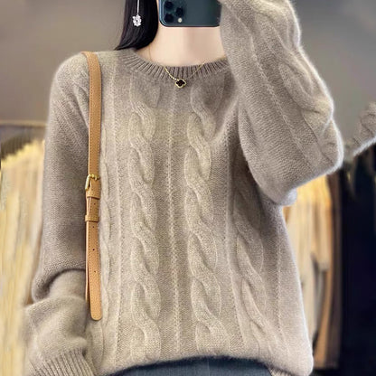 🔥✨【S-3XL】 Νέα γυναικεία πουλόβερ φθινοπώρου-χειμώνα, μαλακό και άνετο, δεν τσούζει