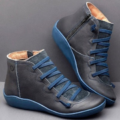 😍 Último día: 50% de descuento 🥾【Tallas 35-43】Nuevas botas cortas casuales para mujer (modelo 2025)