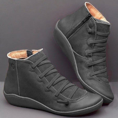 😍 Último día: 50% de descuento 🥾【Tallas 35-43】Nuevas botas cortas casuales para mujer (modelo 2025)