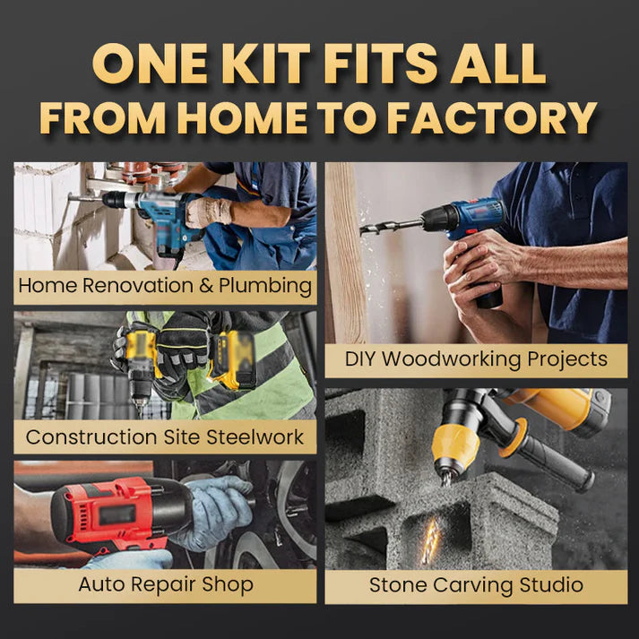 🔥 Teška ekscentrična svrdla s četiri oštrice, visokokvalitetna i bezbrižna za upotrebu