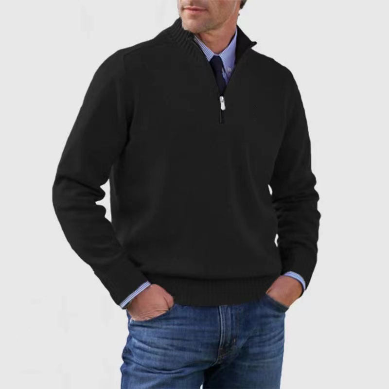 🔥 Ostatni dzień: 50% zniżki 🔥【L-5XL】Popularne, ciepłe swetry z zamkiem błyskawicznym na jesień i zimę
