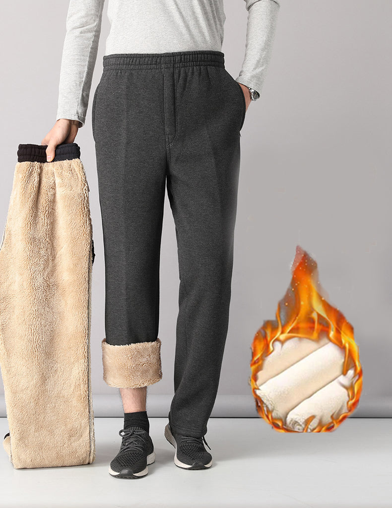 ⏳ 50% popusta 🔥【XL-5XL】Zimske muške kvalitetne nove vunene zadebljane casual hlače