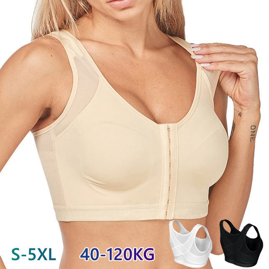 👙【Set de 2 bucăți】【40-120kg】Sutien de susținere cu acoperire completă