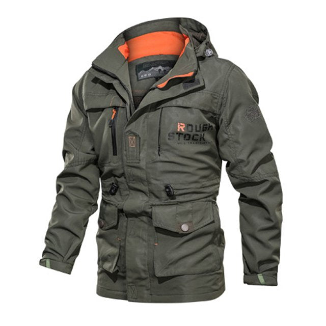 ⏳ Zadnji dan – 50 % popust 🔥【M–5XL】Nova kakovostna moška jesenska in zimska jakna, vodoodporna in odporna proti vetru, z več žepi