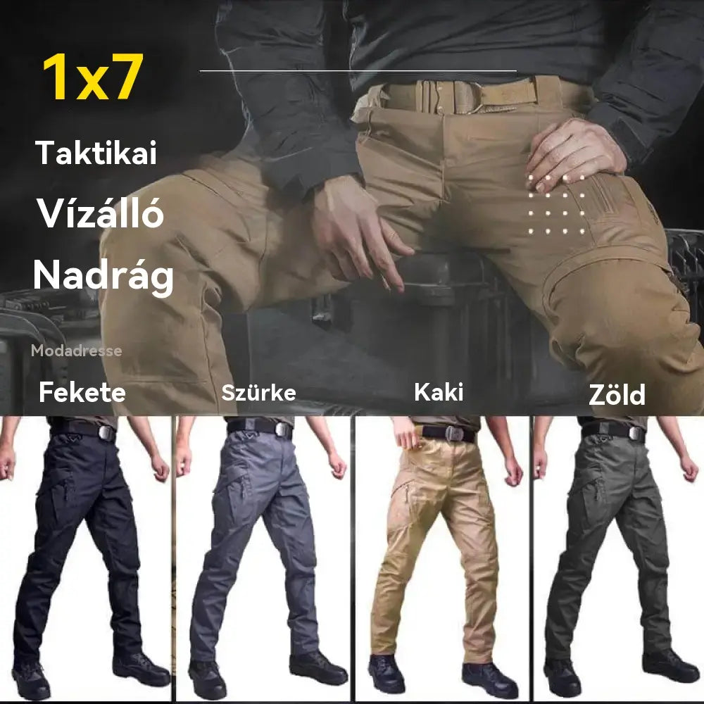 ⏳ UTOLSÓ RABÁZSNAP – 50% KEDVEZMÉNY! 🔥Taktikai katonai nadrágok férfiaknak, szélálló és melegítő