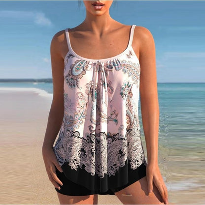 🌈🌴✨ 2024. Novi dvodijelni bikini velike veličine s printom  3590893