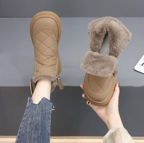 👢【35-41】2025 Есен Зима Нови топли ботуши за сняг с дебела подметка.🔥[Hot]