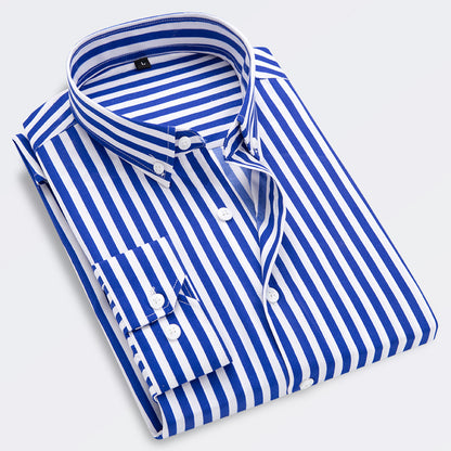 🔥👕【M-5XL】 Muška poslovna prugasta košulja dugih rukava 2025
