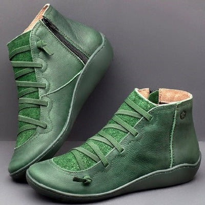 😍 Último día: 50% de descuento 🥾【Tallas 35-43】Nuevas botas cortas casuales para mujer (modelo 2025)
