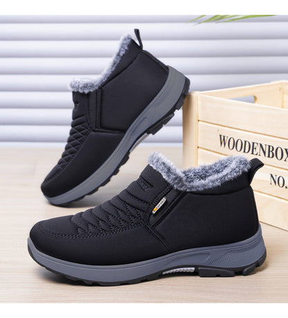 【36-41】Vodootporne čizme za žene, izrađene od toplog pamuka.