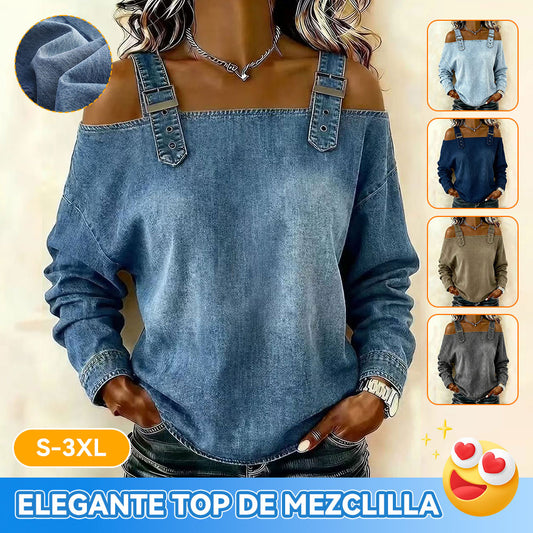 👕【S-3XL】Dámský ležérní top s rovnými rameny, stylový a snadno kombinovatelný, s ramínky