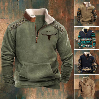 🔥【S-5XL】Suéter de hombre de moda 2025, otoño-invierno