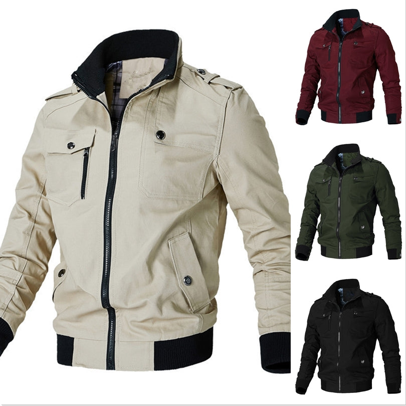👍🔥 [M-5XL] Nova muška vojna jakna, teška, visokokvalitetna, topla