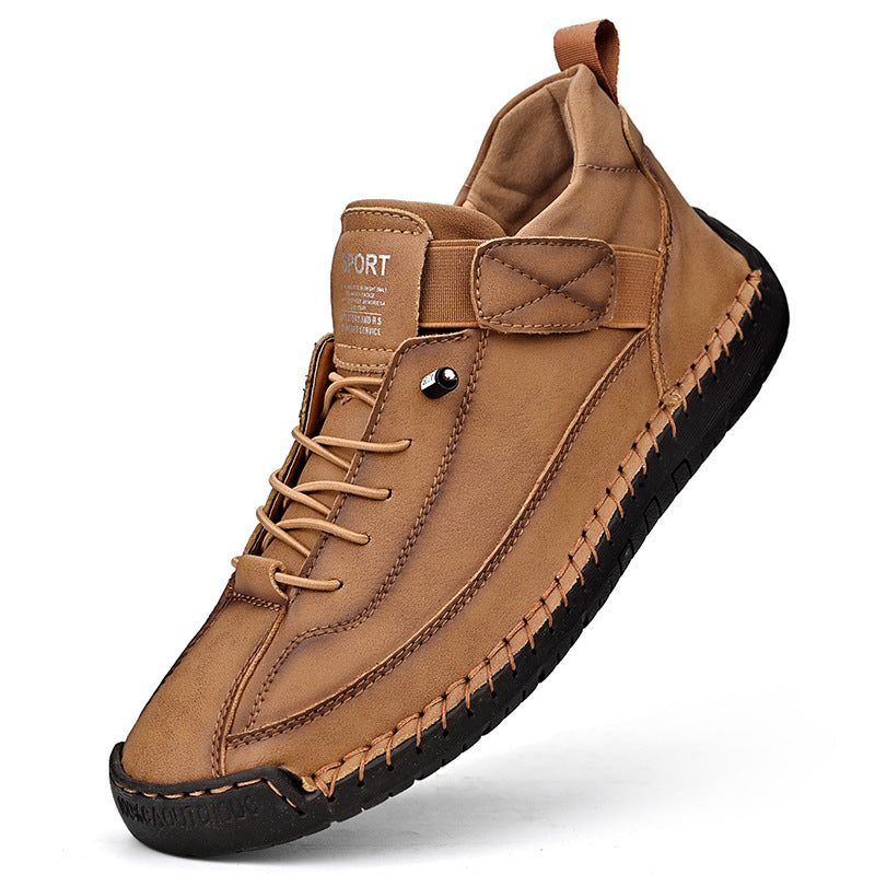 ❣【30% OFF】【38-48】Muške casual cipele, za svaki dan, posao, vanjske aktivnosti, ručno šivene visokokvalitetne cipele.--3867395