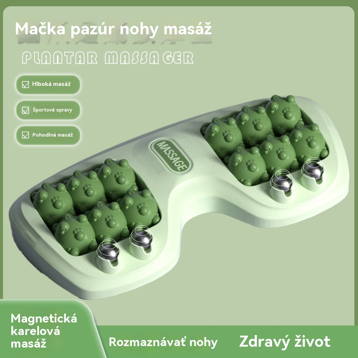 【Kupite 1, dobijte 1 gratis】🔥Novi proizvod💜Prijenosni masažer za stopala s dva valjka💜