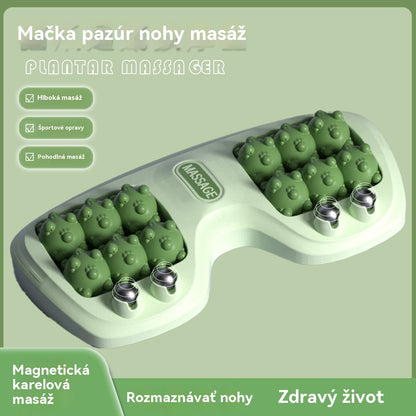 【Kupite 1, dobijte 1 gratis】🔥Novi proizvod💜Prijenosni masažer za stopala s dva valjka💜