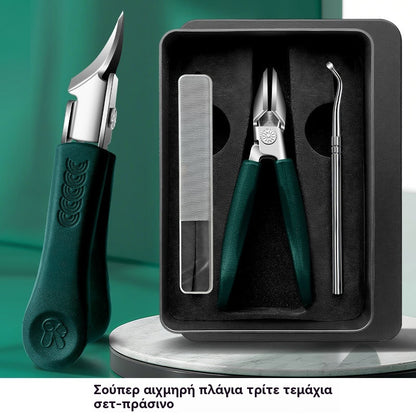 💅【Αγοράστε 1 & πάρτε 1 δωρεάν】🔥 Κοίλο νυχοκόπτη με λοξή αιχμηρή μύτη 25°, νυχοκόπτης για παχιά νύχια ποδιών, μυτερός σχεδιασμός κατά των πιτσιλισμάτων