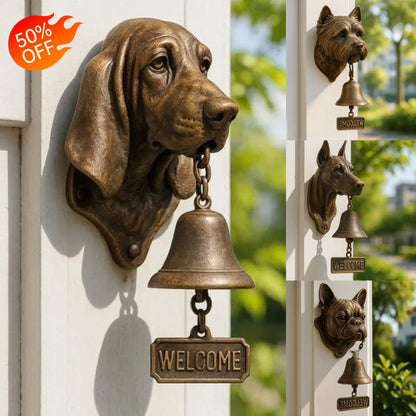 🔔🐶🐶🐶🐶 Kutyáknak szóló üdvözlő csengő
