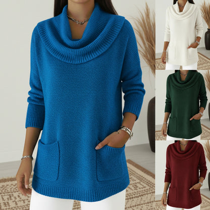 🔥【S-5XL】Nueva camiseta de punto para mujer, de moda y muy cómoda para combinar