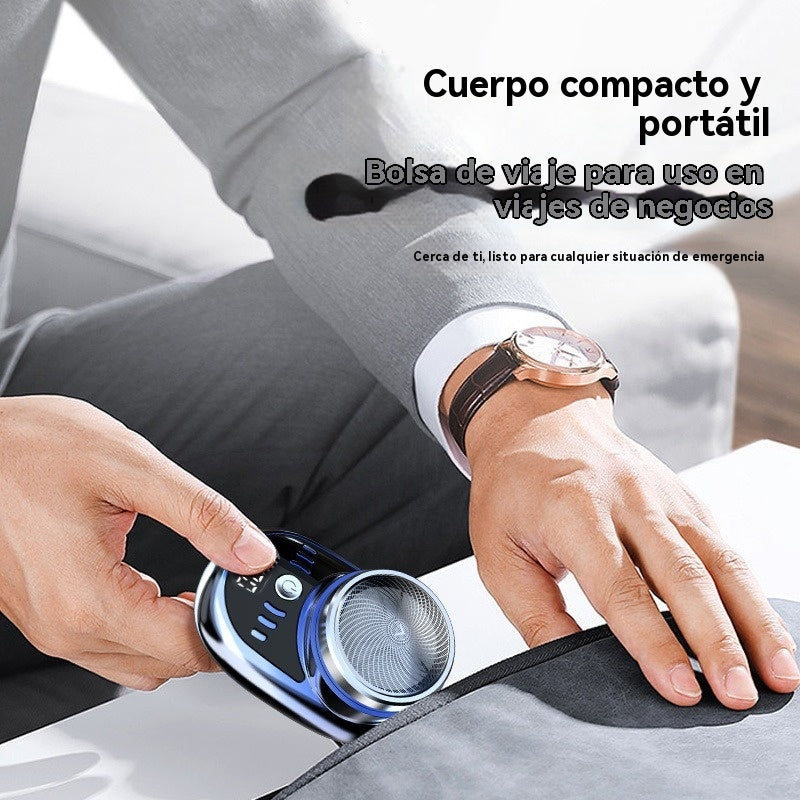 🏆 Superventas🔥 Mini afeitadora, afeitadora eléctrica portátil, recargable y lavable