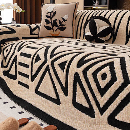 ✨【180*130cm】Oferta especial de Navidad para madrugadores:🎉 funda de sofá suave y antideslizante de felpa