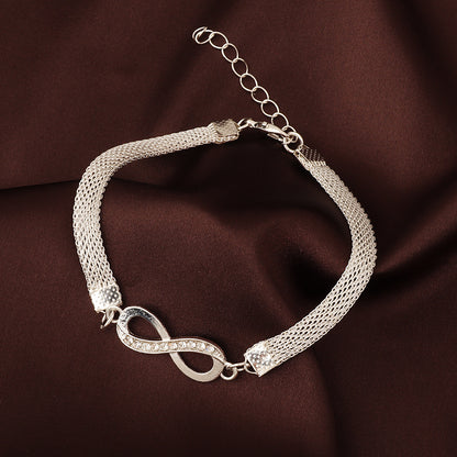 ✨Pulsera femenina de estilo lujo ligero, de plata 925✨【Compra 1 y llévate 1 gratis】