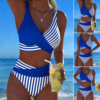 🏖️【S–3XL】🤩 Nový set s potištěnými plavkami, rychleschnoucí a prodyšný materiál, přiléhavý a stylový