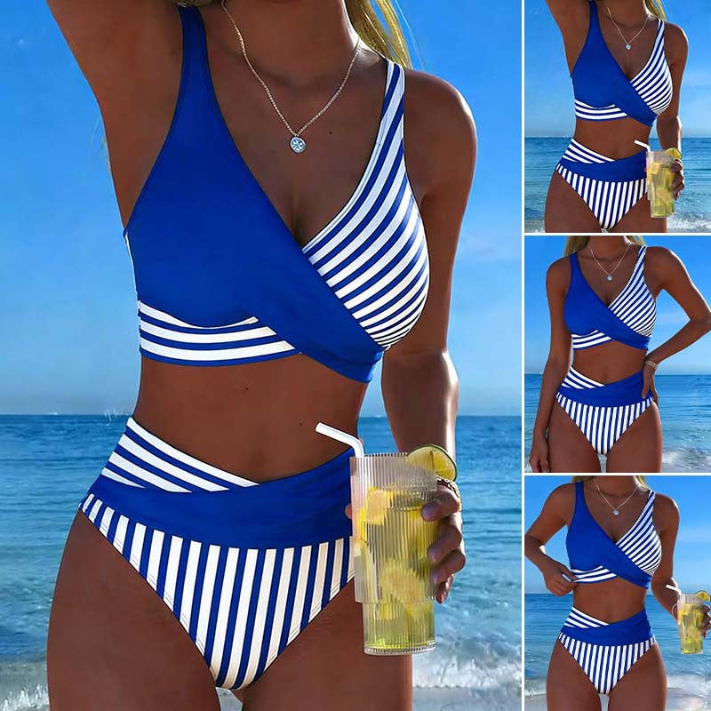 🏖️【S–3XL】🤩 Nový set s potištěnými plavkami, rychleschnoucí a prodyšný materiál, přiléhavý a stylový